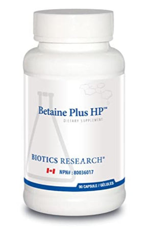 BIOTICS Research Betaine Plus HP - 90 Capsules