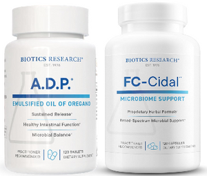 Biotics Research dietary supplements ADP and FC Cidal