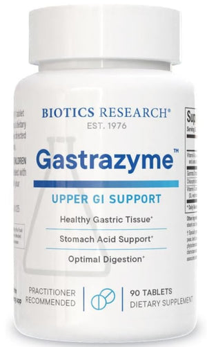 Biotics Research Gastrazyme – Gastrointestinal Support with Vitamin U Complex – 90 Tablets