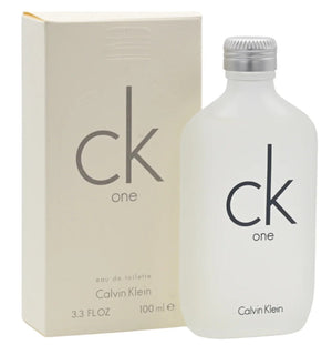 Calvin Klein CK One unisex EDT 3.3 oz fresh citrus fragrance bottle