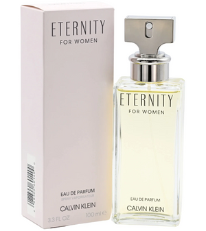 Calvin Klein Eternity women EDP 3.3 oz floral fragrance bottle