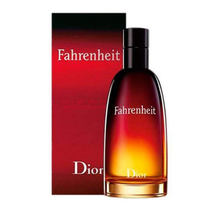 Dior Fahrenheit men EDT 3.4 oz warm spicy leather fragrance bottle