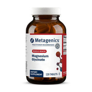 Metagenics Magnesium Glycinate – Highly Absorbable Muscle & Bone Support – 120 Tablets
