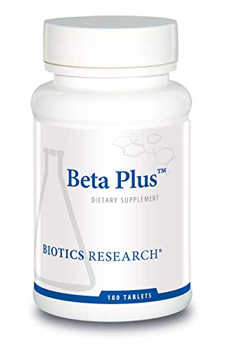 BIOTICS Research Beta-Plus™ Nutritional Support for Bile Production, Supports Overall Liver Function. Aids in Fat Digestion. Supplies Betaine (Organic Beet Concentrate) 180 Tabs