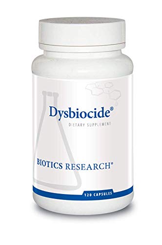 BIOTICS Research Dysbiocide Supports Normal Gut Health, Healing of Damaged intestinal Tissue 120 Capsules