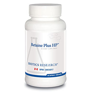 BIOTICS Research Betaine Plus HP - 90 Capsules
