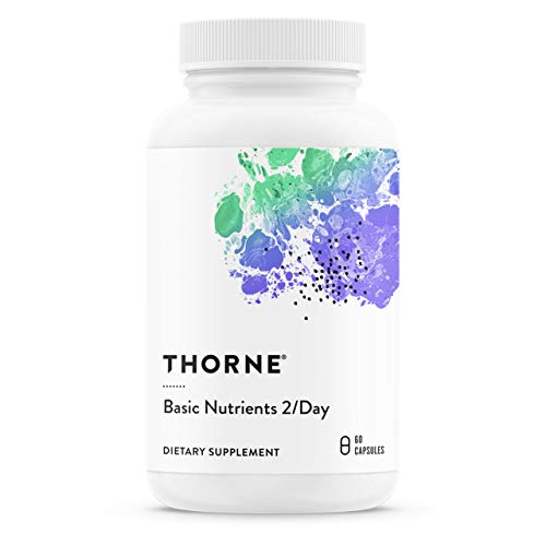 Thorne Basic Nutrients 2/Day - Comprehensive Daily Multivitamin with Optimal Bioavailability