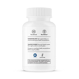 Thorne Iron Bisglycinate - 25 mg - Optimal Absorption - Support Red Blood Cell Formation - Fight Fatigue and Other Symptoms of Iron Deficiency
