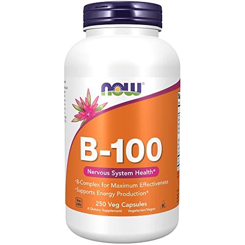 Now B-100 Vitamin Nervous System Health Dietary Supplement