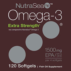 ASCENTA Nutrasea Hp Concentrate EPA Omega 3, 120 CT